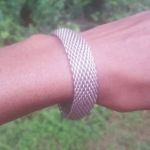 Tiffany and Co. Silver Mesh Bracelet